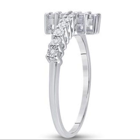 REAL DIAMOND Cross Ring Not CZ best Christmas gift - Picture 5 of 7